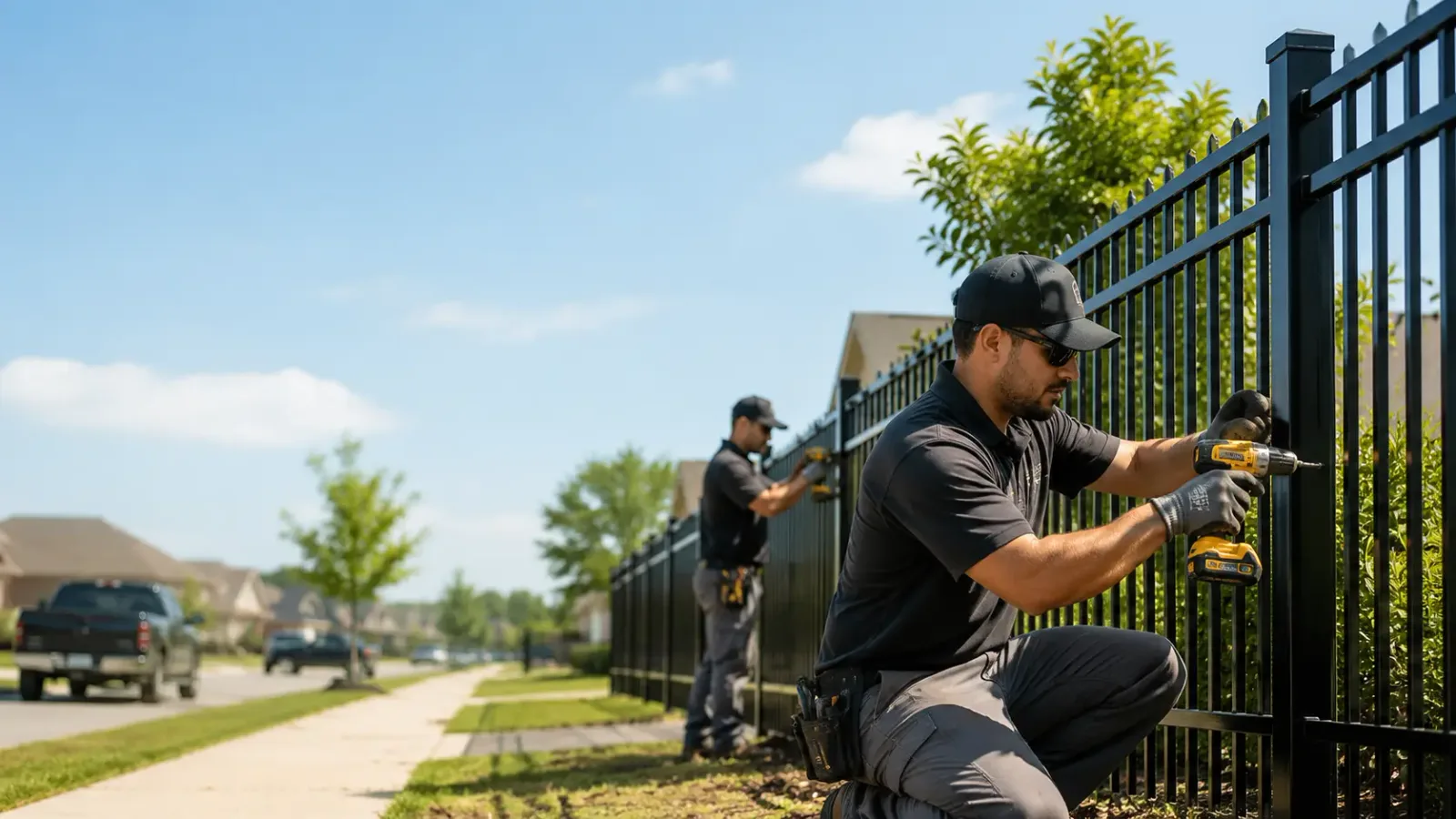 Metal Fence Installation in Center Point, TX